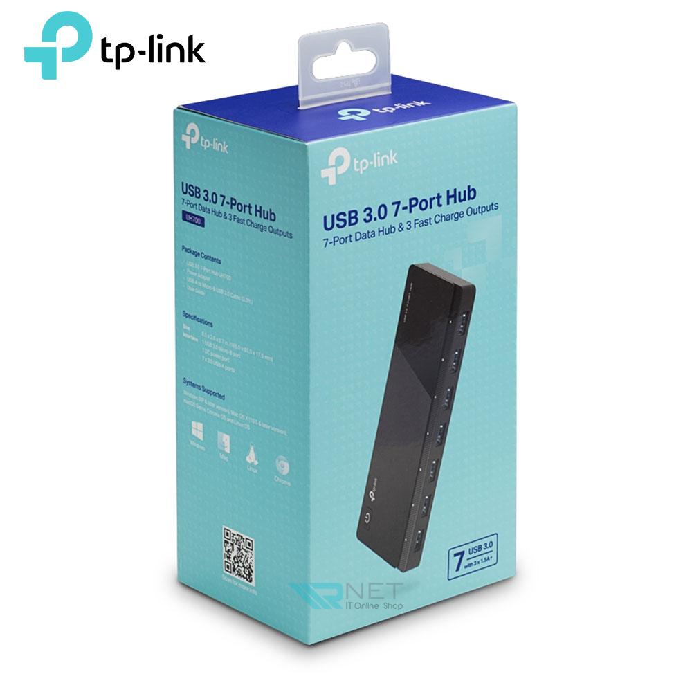 هاب 7 پورت USB0.3 تی پی لینک مدل TP-Link UH700 — تصویر ۸