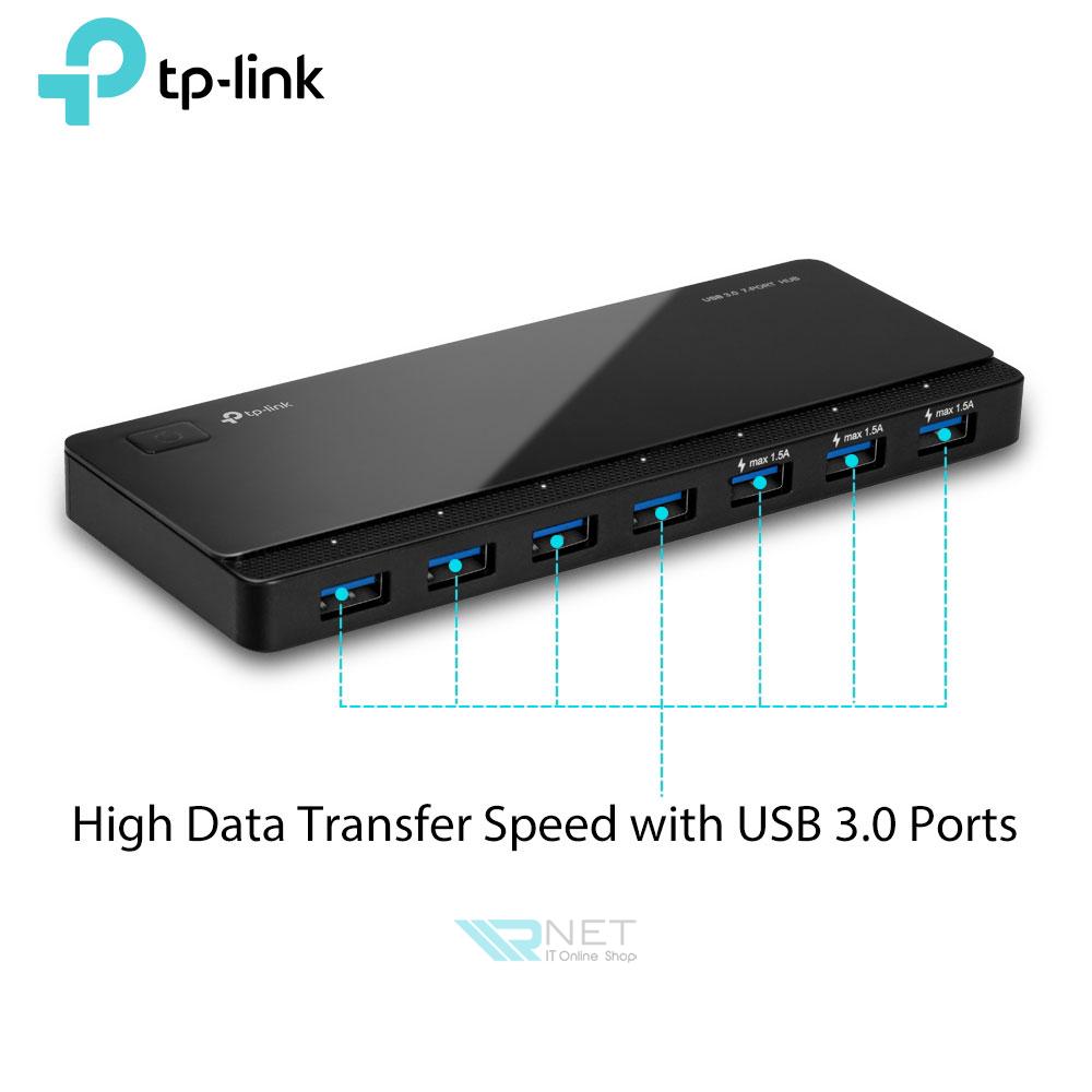 هاب 7 پورت USB0.3 تی پی لینک مدل TP-Link UH700 — تصویر ۴