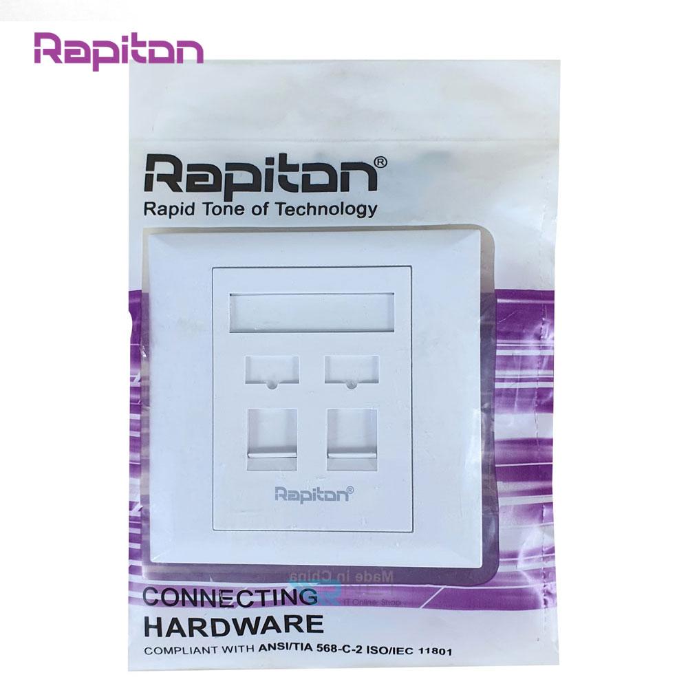 فیس پلیت 2 پورت رپیتون مدل Rapiton RP-FP1-2 — تصویر ۳