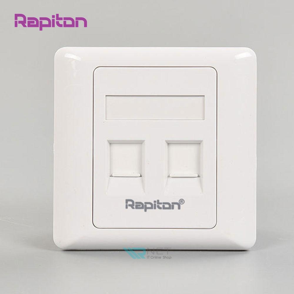 فیس پلیت 2 پورت رپیتون مدل Rapiton RP-FP1-2 — تصویر ۶