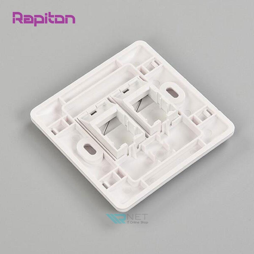 فیس پلیت 2 پورت رپیتون مدل Rapiton RP-FP1-2 — تصویر ۵