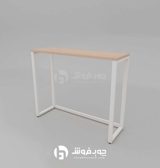 میز نهار خوری پایه فلزی مناسب آشپزخانه کوچک مدل DT500 — تصویر ۶