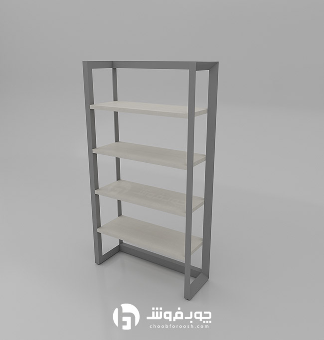 کتابخانه با پایه فلزی مدل L910 — تصویر ۴