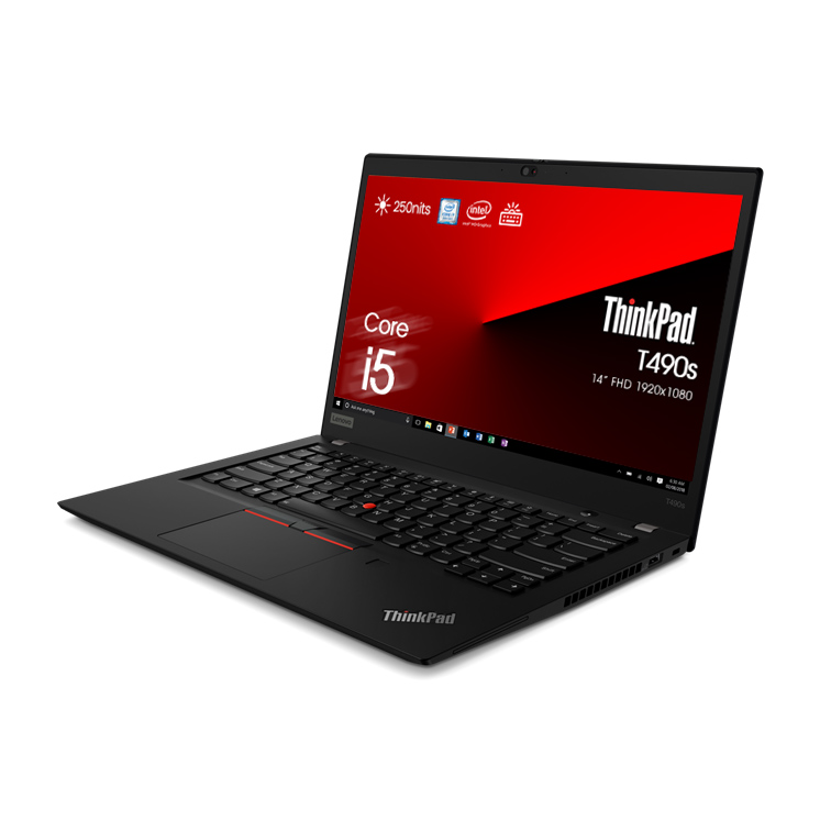 لپ تاپ لنوو استوک LENOVO T490S I7-8665U 32GB 256GB SSD INTEL UHD touch — تصویر ۴