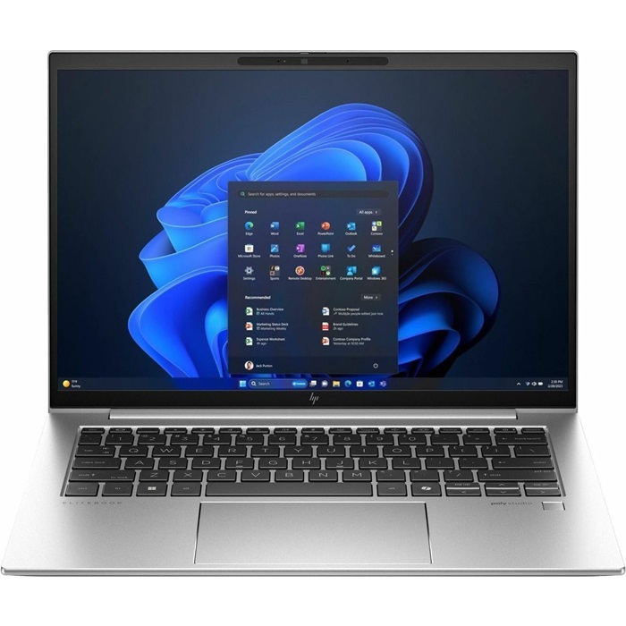 لپ تاپ اچ پی استوک hp EliteBook 840 G11 ultra5-135U 16GB 256gb SSD intel npu