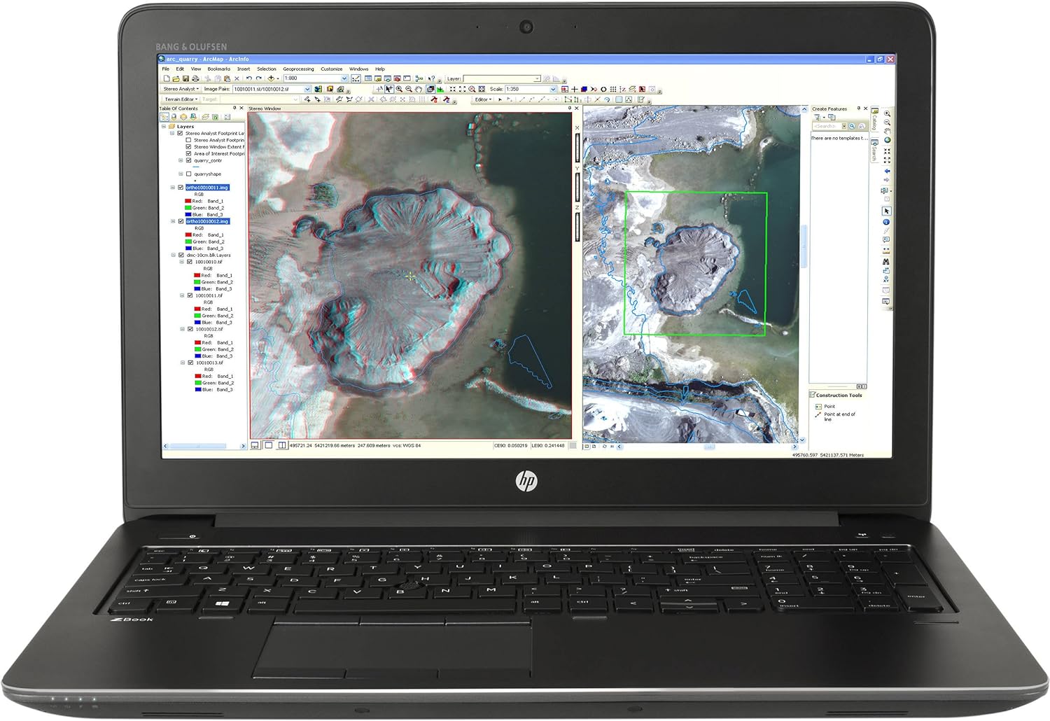 لپ تاپ اچ پی استوک hp zbook 15 G3 I7-6820HQ 16GB 256gb ssd 2gb m1000m