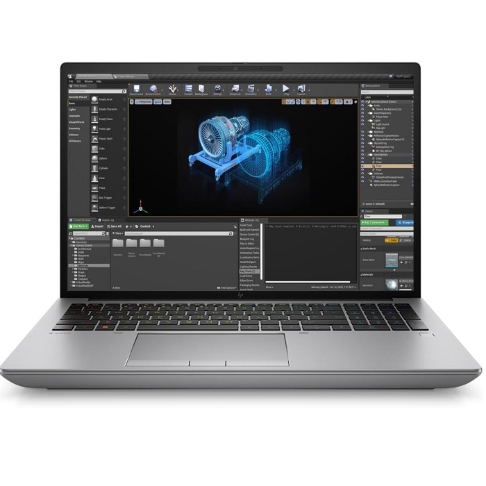لپ تاپ اچ پی استوک Zbook Fury 16 G10 i9-13950HX 16GB 512GB SSD 8GB RTX2000 ADA 16FULL HD PLUS