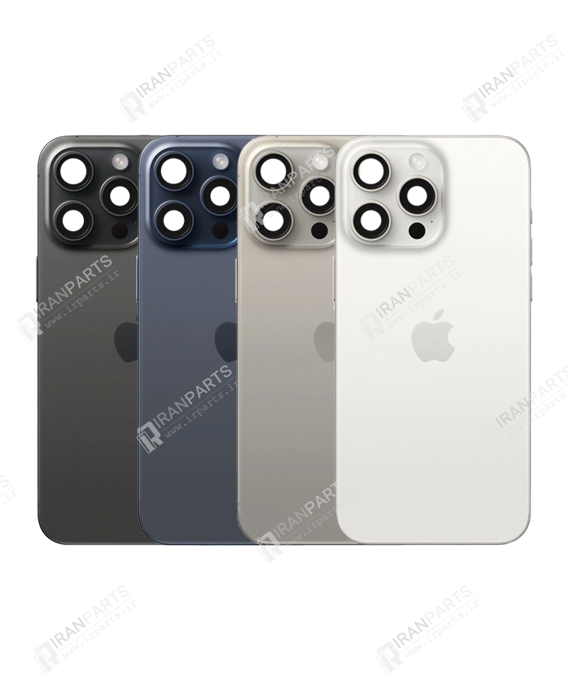 شاسی (بدنه) کامل آیفون 15 پرو مکس | iPhone 15 Pro Max Full Case