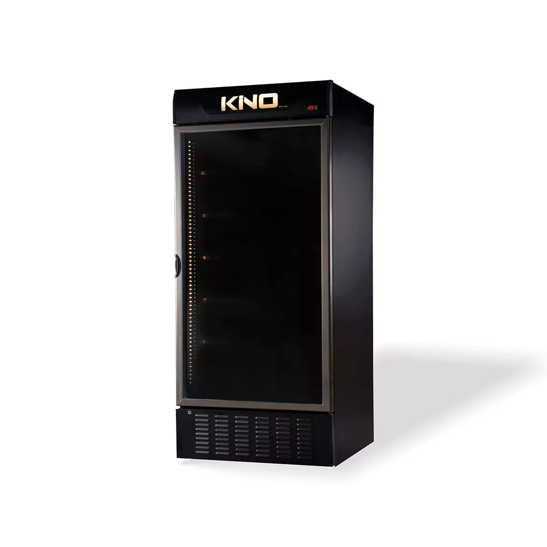 یخچال KINO تک درب 80 سانتی مشکی وان سفید یا مشکی KR800BL
