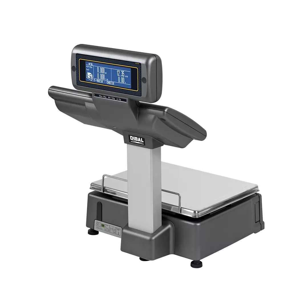 ترازو دیجیتال با چاپگر دیبال مدل Double Body M-525 — تصویر ۳