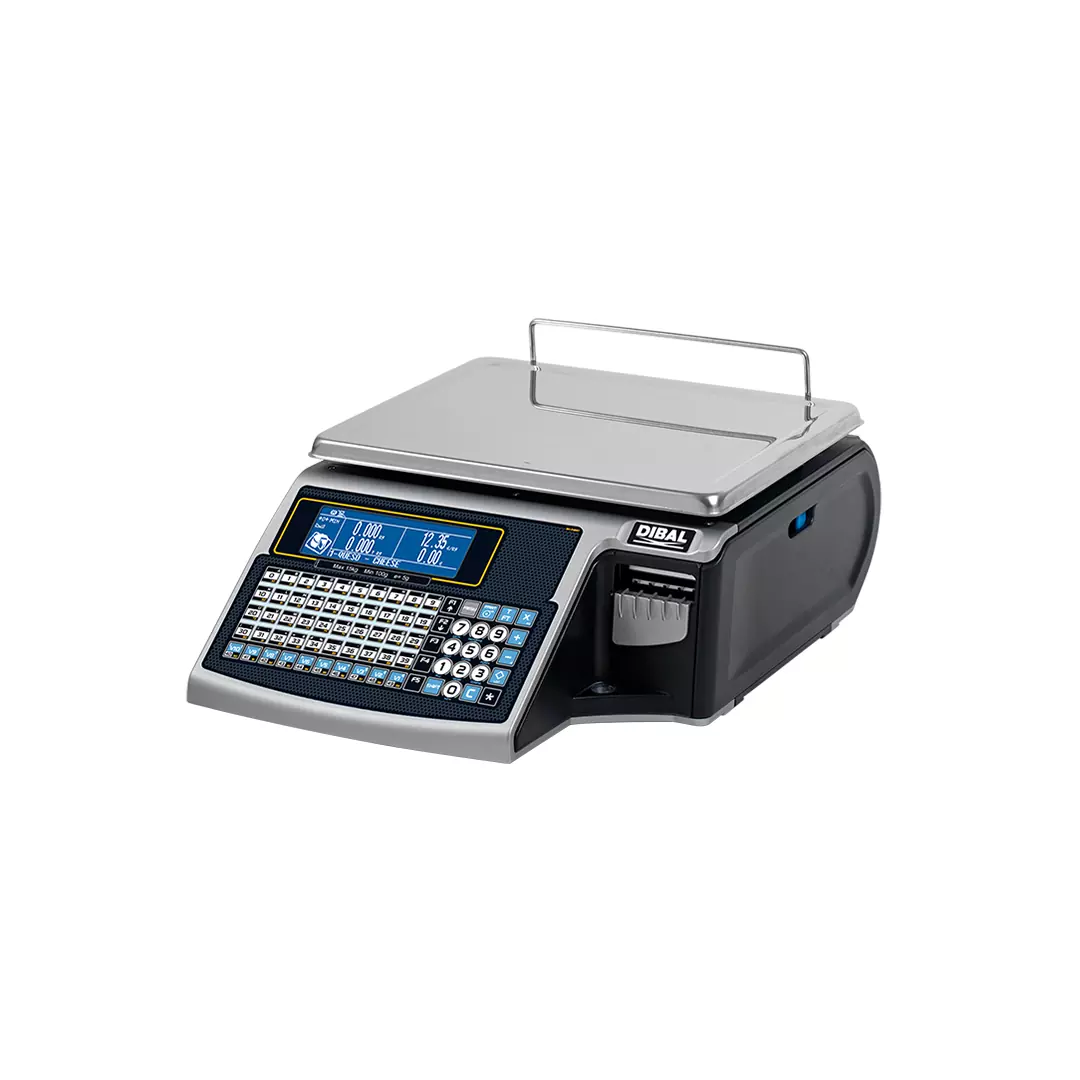 ترازو دیجیتال فروشگاهی پرینتر دار دیبال مدل FLAT M-525