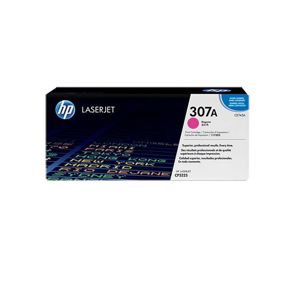 کارتریج اورجینال 307A اچ پی رنگ قرمز HP 307A Magenta Cartridge Original — تصویر ۲