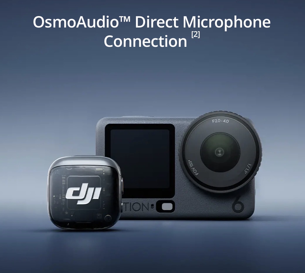 دوربین ورزشی دی‌ جی‌ آی DJI Osmo Action 6 Adventure Combo Action Camera — تصویر ۴