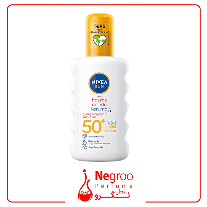 ضد آفتاب بدن نیوا Nivea کد : 615701 اورجینال — تصویر ۳