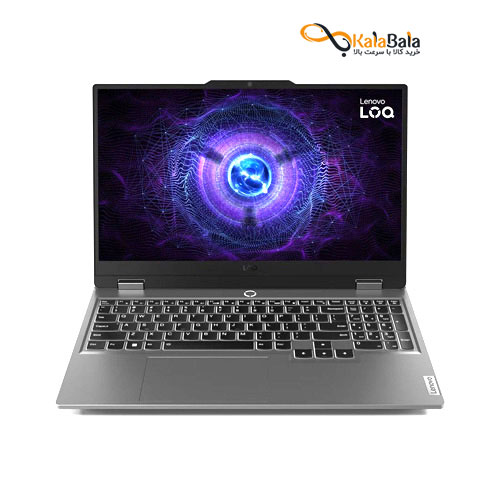 لپ تاپ گیمینگ لنوو مدل Lenovo LOQ 15IAX9-88PS-A i5 12450HX 12GB 512GB SSD RTX 2050 4GB