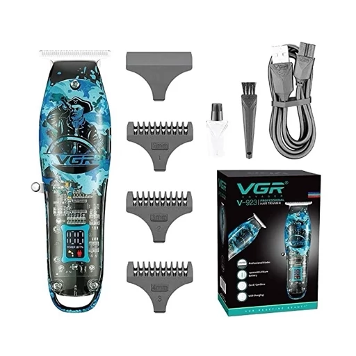 ماشین اصلاح وی جی آر مدل V-923 با تیغه استیل ضد زنگ