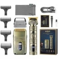 ماشین اصلاح وی جی آر مدل V-649 با تکنولوژی برش مستقیم و ضد آب — تصویر ۴