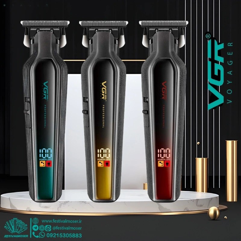 ماشین اصلاح موی سر و صورت وی جی ار مدل V-930