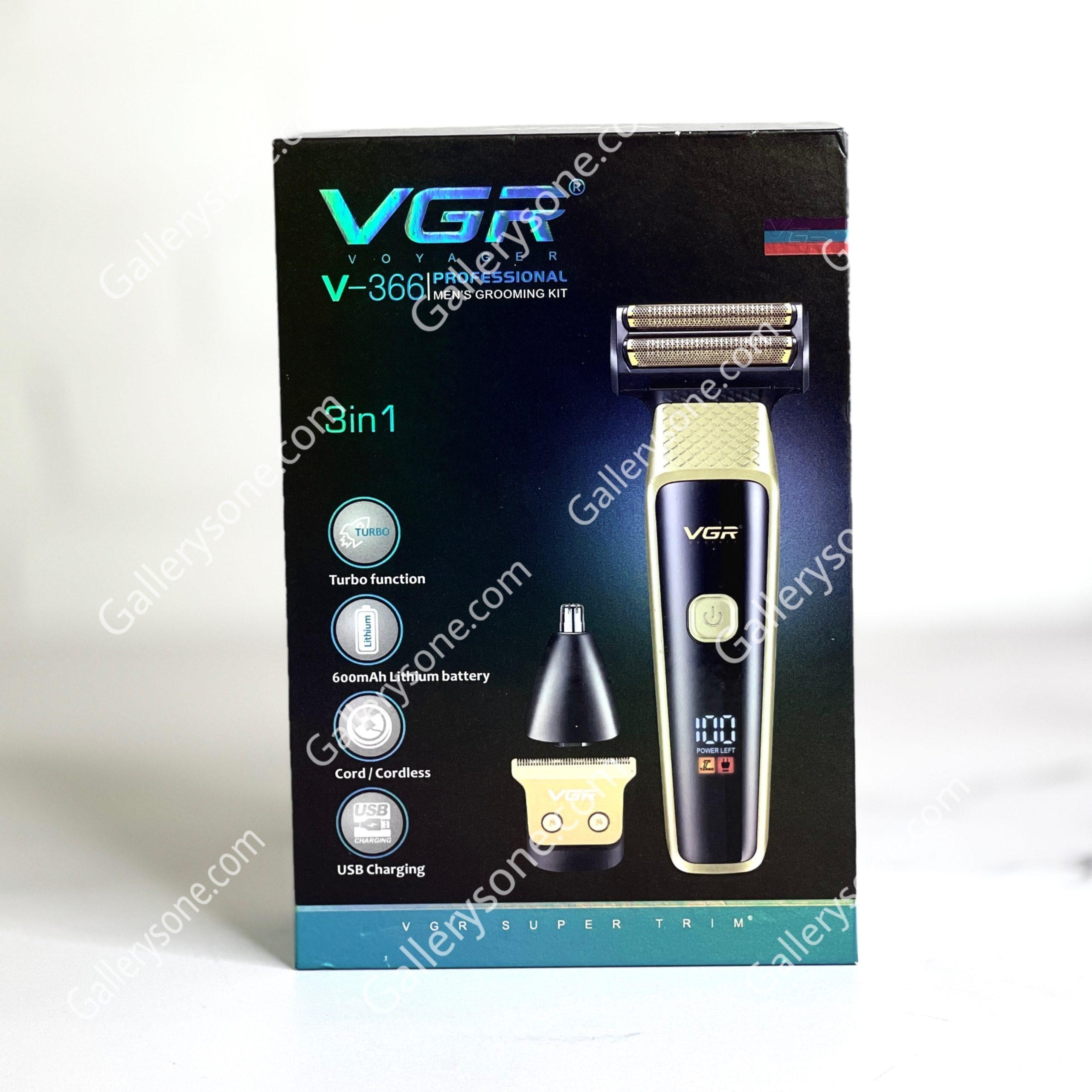 ماشین اصلاح وی جی آر مدل VGR V-366 با تکنولوژی برش مستقیم و ضد آب — تصویر ۸