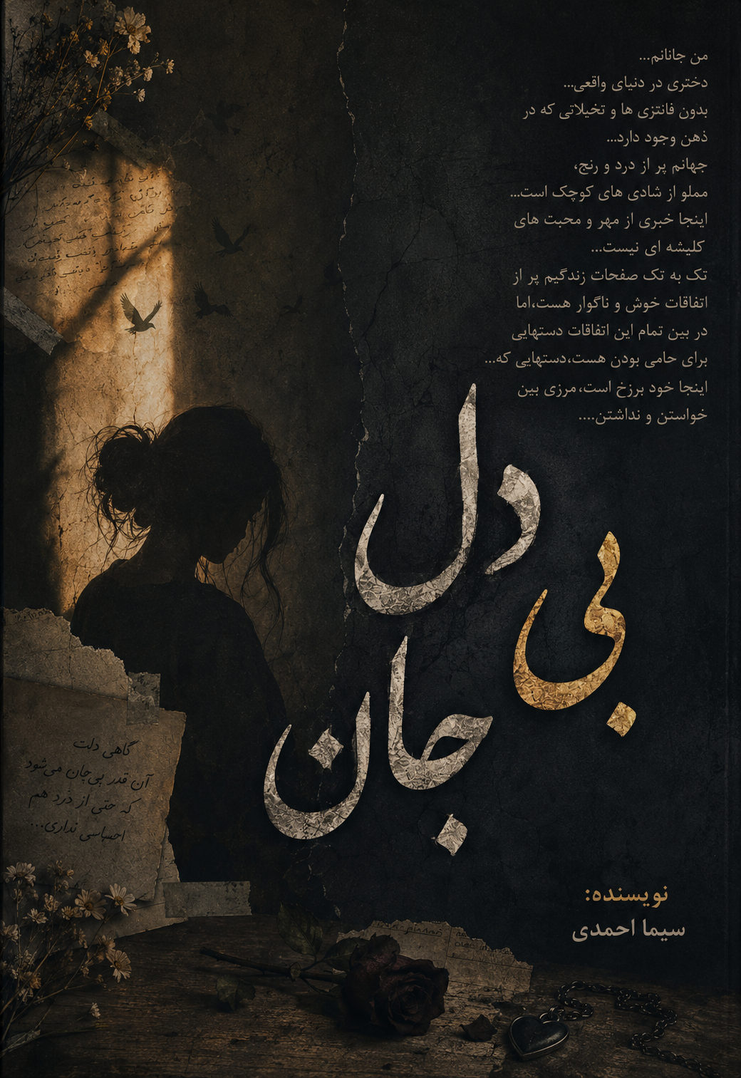 دانلود رمان دل بی جان pdf