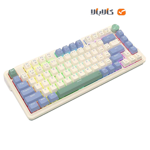 صفحه کلید بی‌سیم/باسیم ردراگون مدل UCAL PRO K673CPG-RGB-PRO • سوئیچ قرمز — تصویر ۴