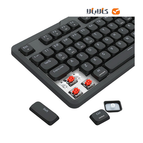 صفحه کلید بی‌سیم/باسیم ردراگون مدل AETHER PRO K706RGB-PRO • سوئیچ قرمز — تصویر ۴