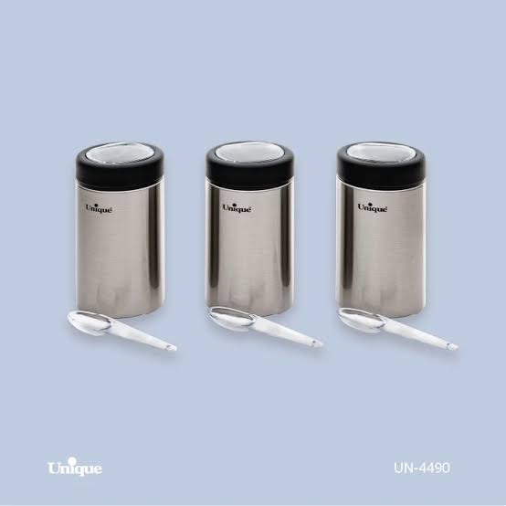 ادویه یونیک unique استیل 6 عددی UN-4490