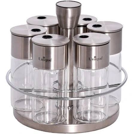 سرویس ادویه یونیک unique استیل 6 عددی کد UN-1620