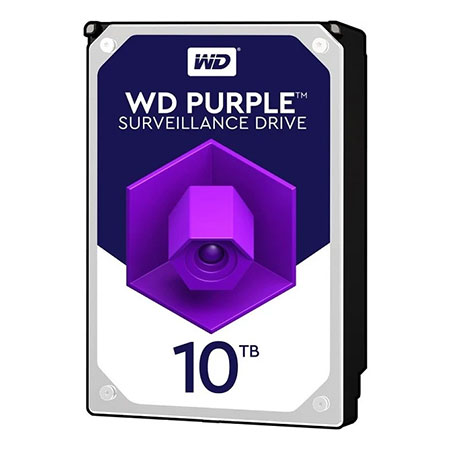 هارددیسک اینترنال وسترن دیجیتال مدل Purple WD100PURZ ظرفیت 10 ترابایت