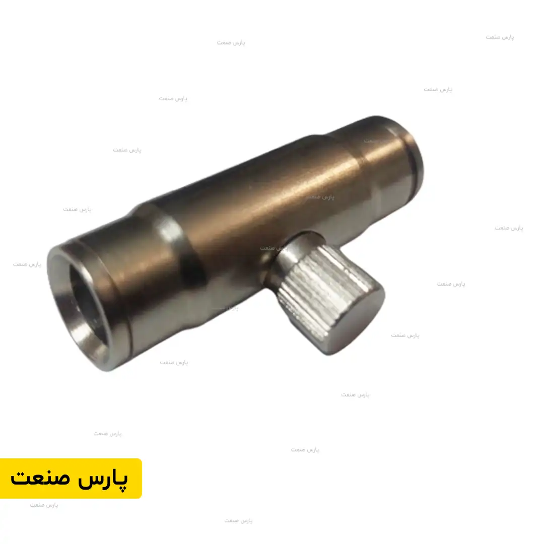 رابط یا اتصال فیتینگی 3/8 اینچ مه پاش فشار قوی — تصویر ۴