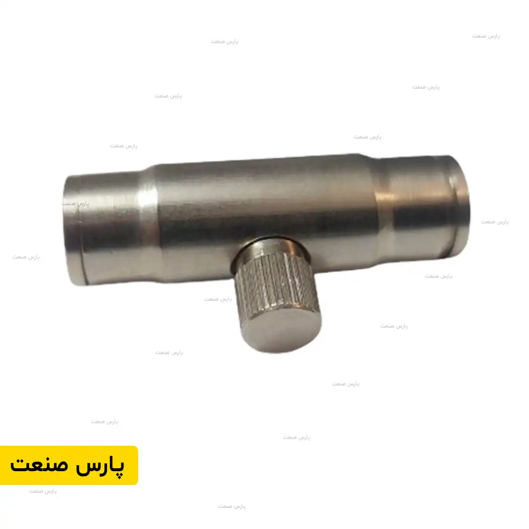 رابط یا اتصال فیتینگی 3/8 اینچ مه پاش فشار قوی — تصویر ۲