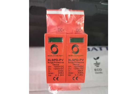 سرج ارستر 1000 ولت DC برند WORLDSUNLIGHT — تصویر ۳