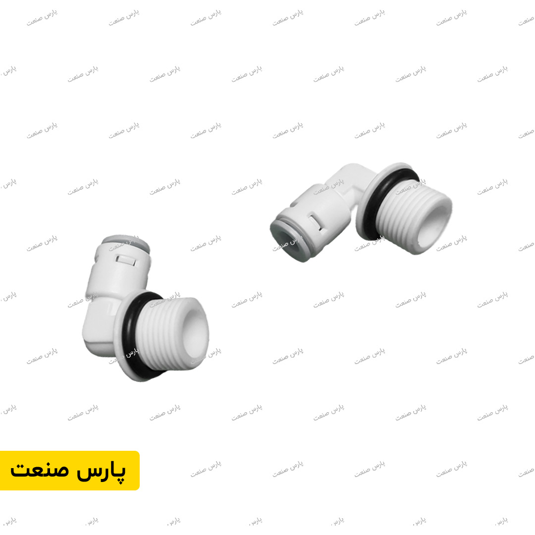 زانو مه پاش کم فشار 1/4 اینچ به فیتینگی 6 — تصویر ۴