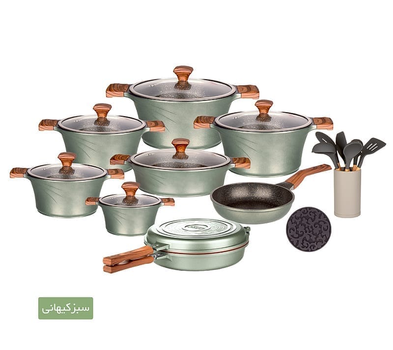 سرویس ۲۳ پارچه کاندید مدل سزار – درب پیرکس