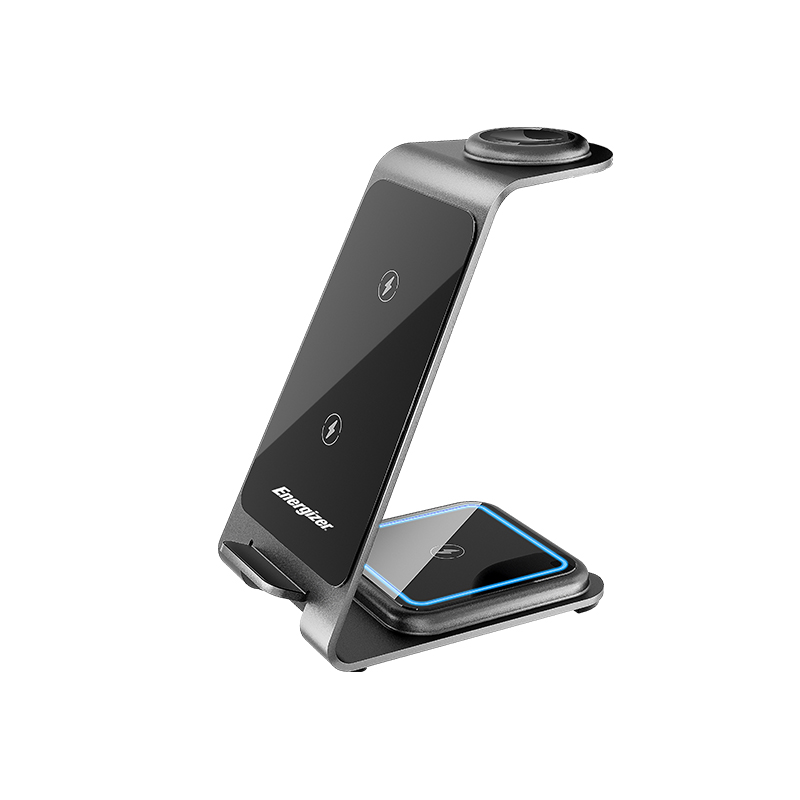 استند شارژر وایرلس 3 کاره انرجایزر مدل WCP302 توان 15 وات به همراه کابل USB-C — تصویر ۲
