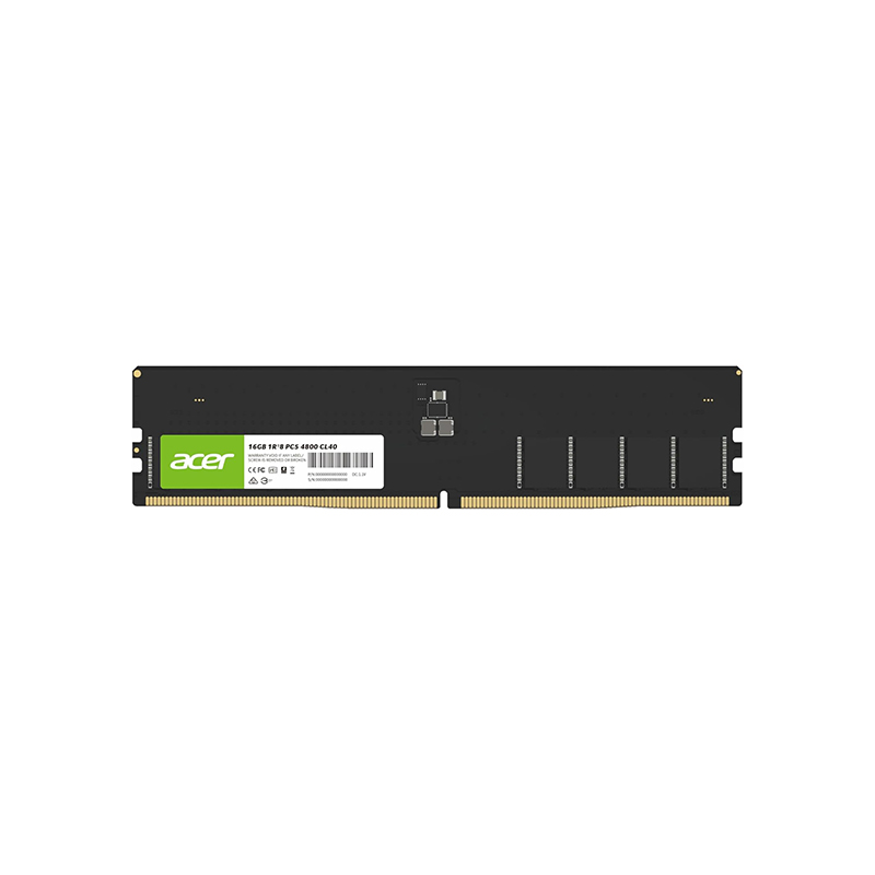 حافظه رم دسکتاپ ایسر DDR5 مدل UD200 فرکانس 4800 مگاهرتز CL40 ظرفیت 16 گیگابایت