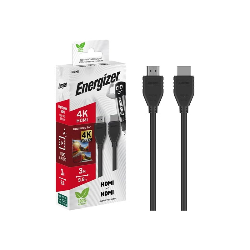 کابل HDMI انرجایزر Energizer HDMI Cable مدل C110 با طول 2 متر — تصویر ۷