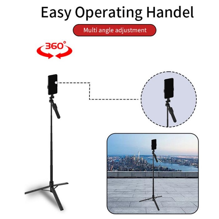 سه پایه دوربین جیماری Jmary KT-239 Camera Tripod — تصویر ۶