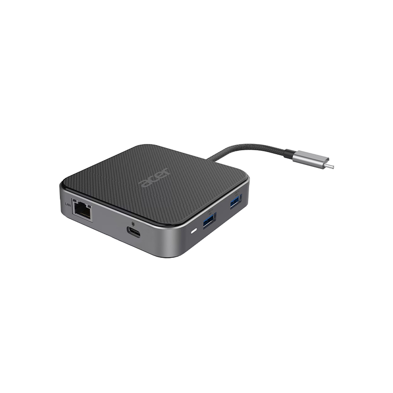هاب 7 پورت USB-C ایسر مدل Acer 7 in 1 USB4 8K Multi Display Hub