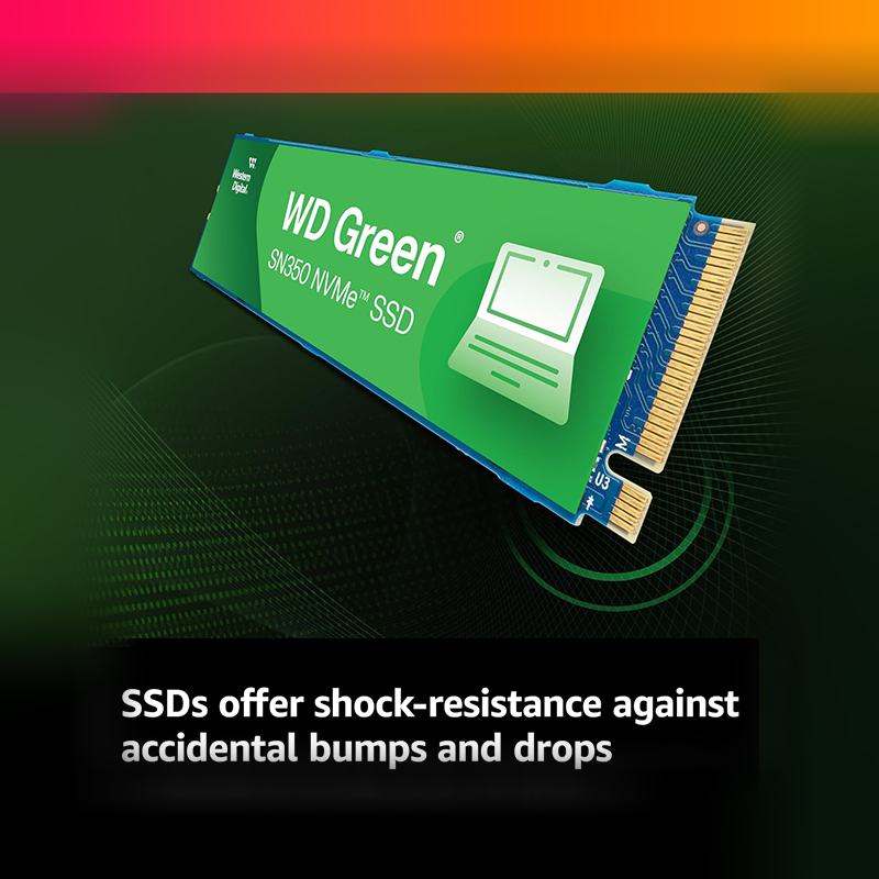 حافظه SSD اینترنال وسترن دیجیتال M.2 NVMe مدل WD Green SN350 ظرفیت 1 ترابایت — تصویر ۶