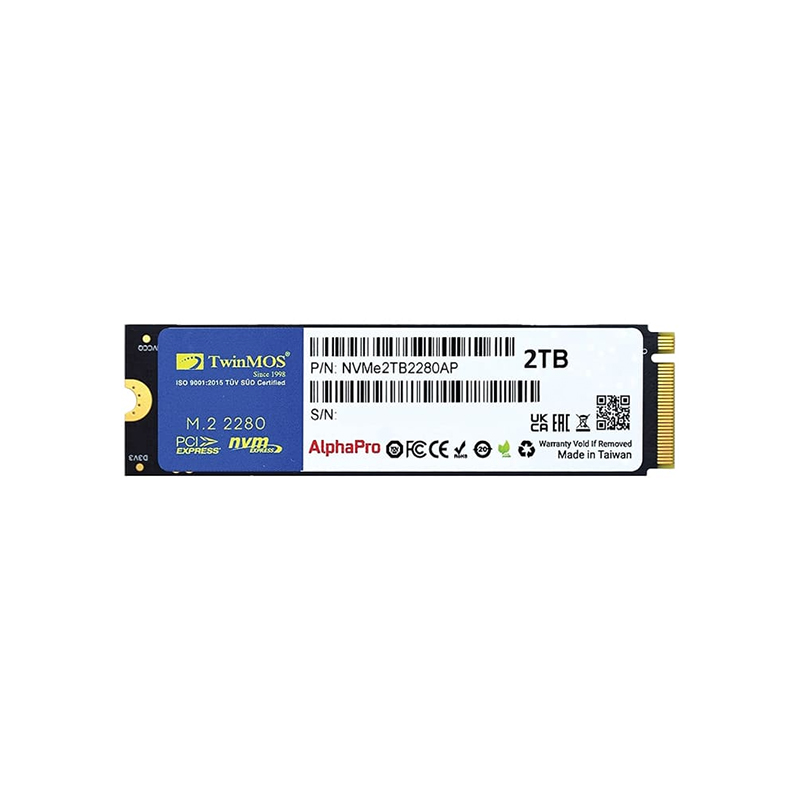 حافظه SSD اینترنال توین موس M.2 NVMe مدل AlphaPro ظرفیت 2 ترابایت — تصویر ۲