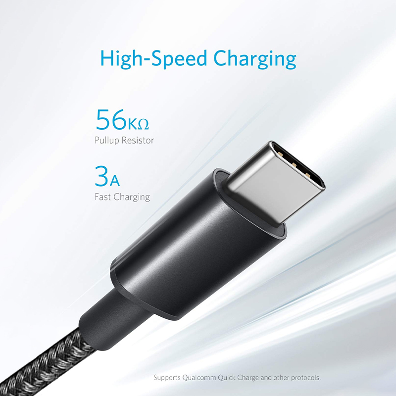 کابل USB-A به USB-C انکر Anker USB-A to USB-C Cable مدل A8173 با طول 1.8 متر — تصویر ۶