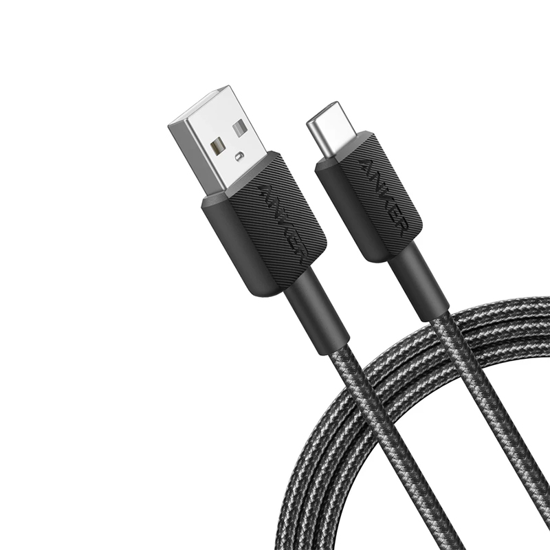 کابل USB-A به USB-C انکر Anker 322 USB-A to USB-C Cable مدل A81H5 با طول 90 سانتی‌متر — تصویر ۳