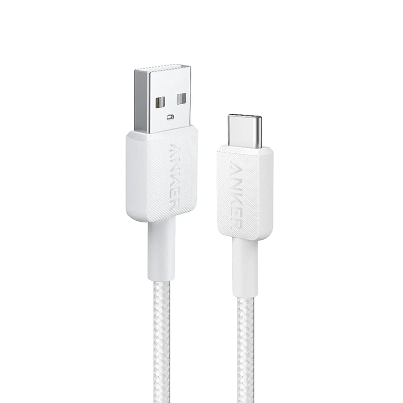 کابل USB-A به USB-C انکر Anker 322 USB-A to USB-C Cable مدل A81H5 با طول 90 سانتی‌متر — تصویر ۶