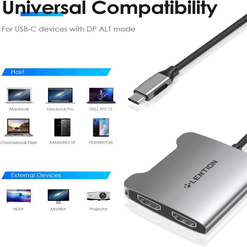 هاب 5 پورت C15 USB C — تصویر ۴