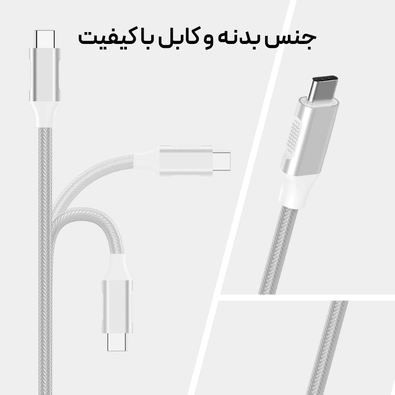 مبدل USB C به CU604 RJ45 — تصویر ۷