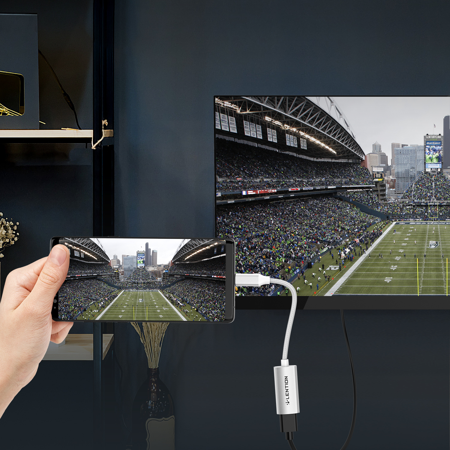 مبدل USB C به CU607 HDMI — تصویر ۵