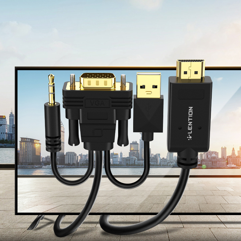 مبدل HDMI به VGA طول 2 متر — تصویر ۴