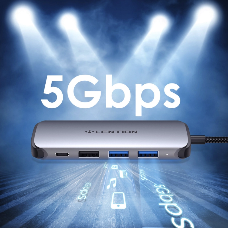 هاب 8 پورت C48 USB C — تصویر ۷