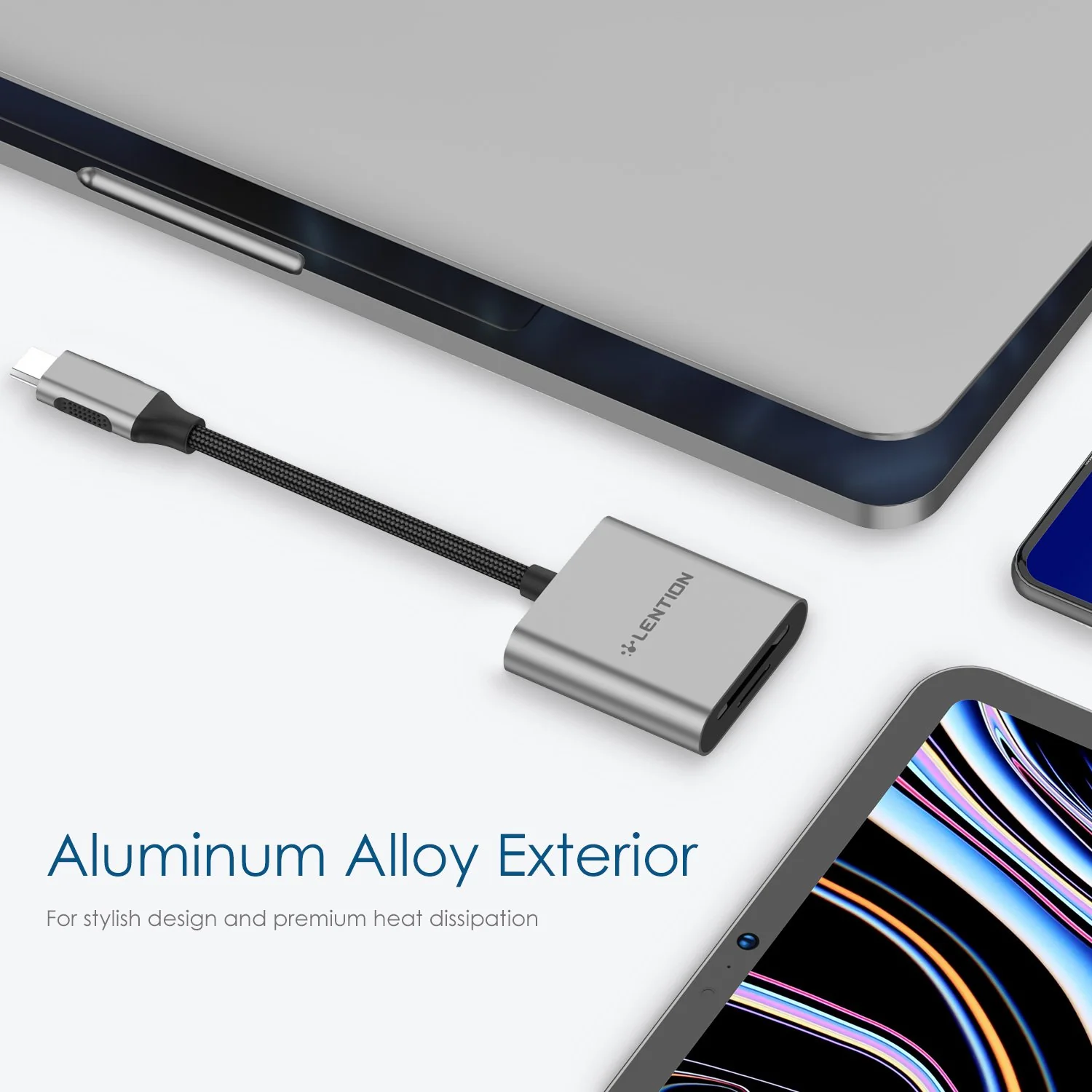 مبدل USB C به C8 SD/MicroSD — تصویر ۷